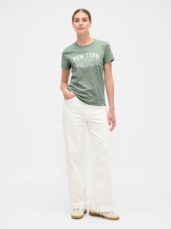 GAP Tricou GAP logo v-ss camo arch