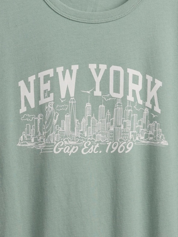 GAP Tricou GAP logo v-ss camo arch