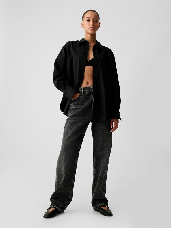 GAP Cămașă oversize din poplin Big Shirt GAP
