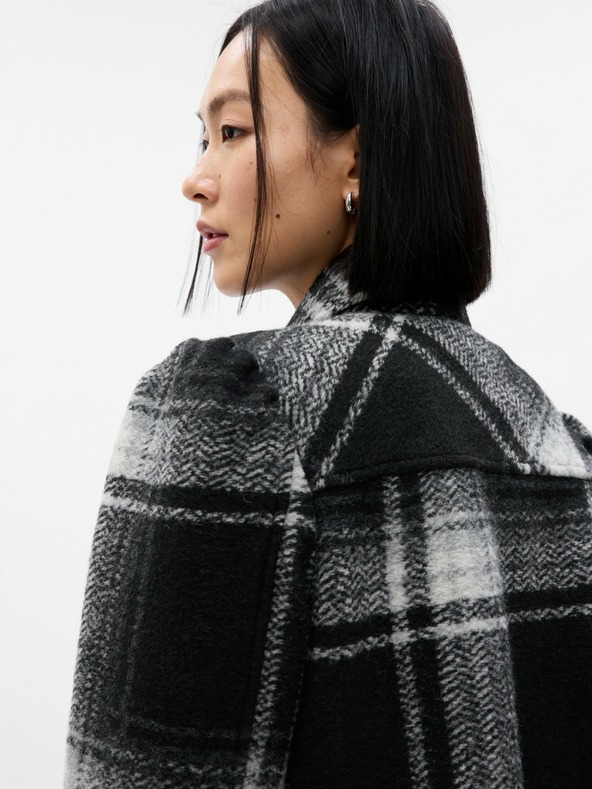 GAP Jachetă cămașă scurtă din lână GAP