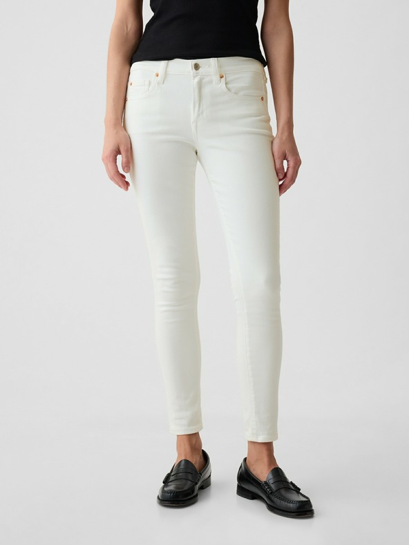 GAP Blugi skinny Mid Rise True GAP