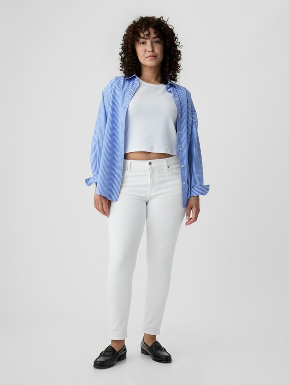 GAP Blugi skinny Mid Rise True GAP