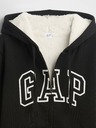 GAP Hanorac sherpa căptușit cu logo GAP