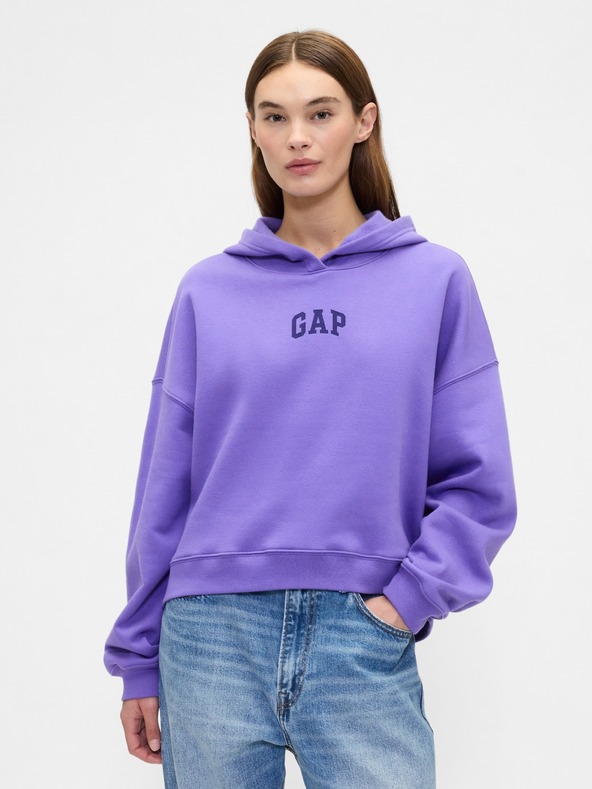 GAP Hanorac crop cu logo GAP