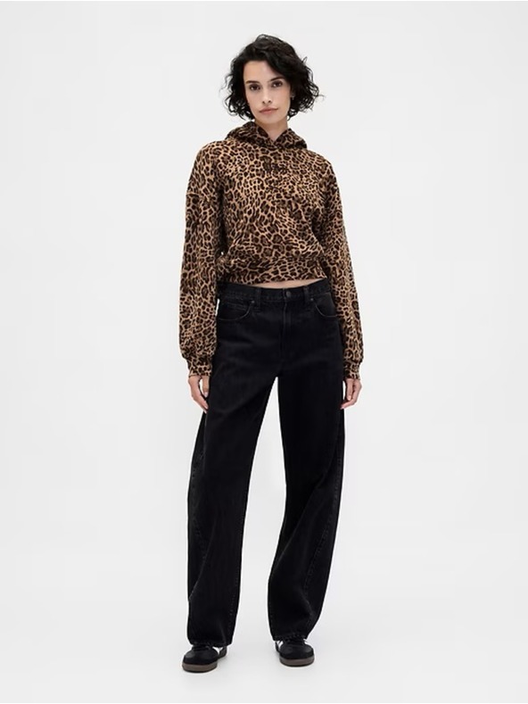 GAP Hanorac cu glugă Logo Cropped GAP