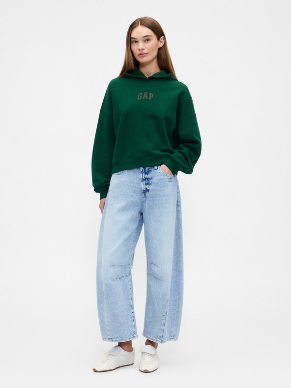 GAP Hanorac crop cu logo GAP