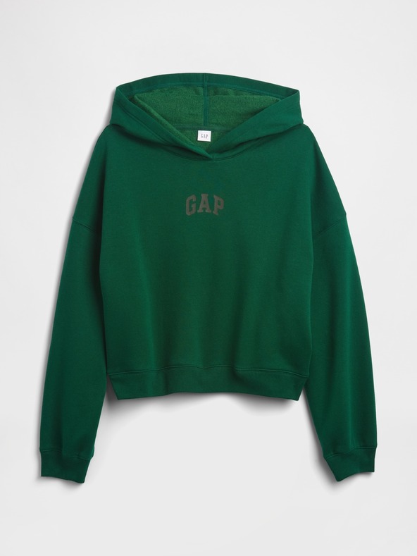 GAP Hanorac crop cu logo GAP