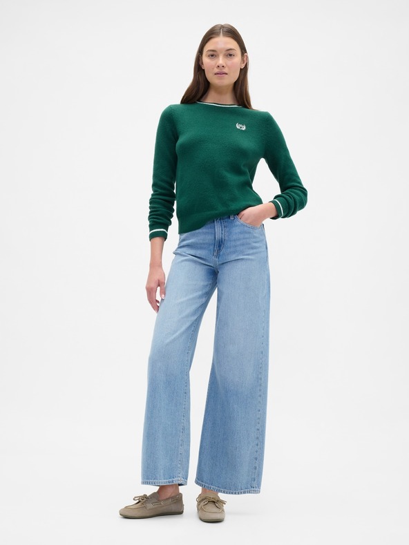 GAP Pulover cu logo CashSoft GAP