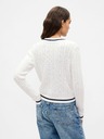 GAP Cardigan scurt cu logo GAP