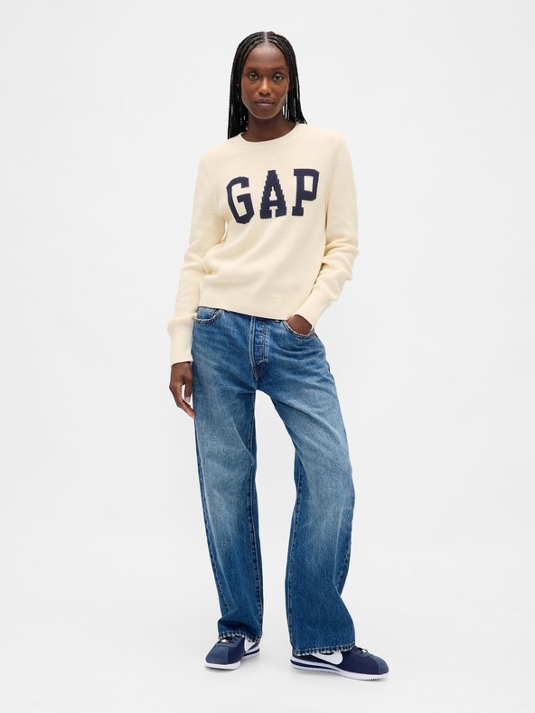 GAP Pulover cu logo GAP