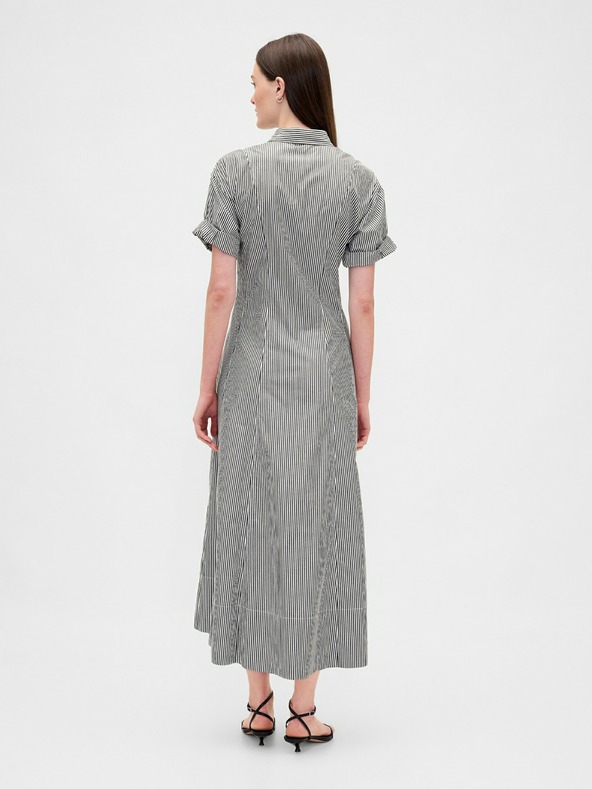 GAP Rochie midi cămașă din poplin GAP