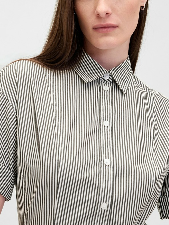 GAP Rochie midi cămașă din poplin GAP