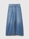 GAP Fusta maxi din denim UltraSoft GAP