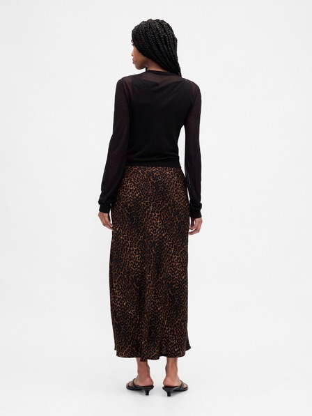 GAP Fustă maxi din satin GAP