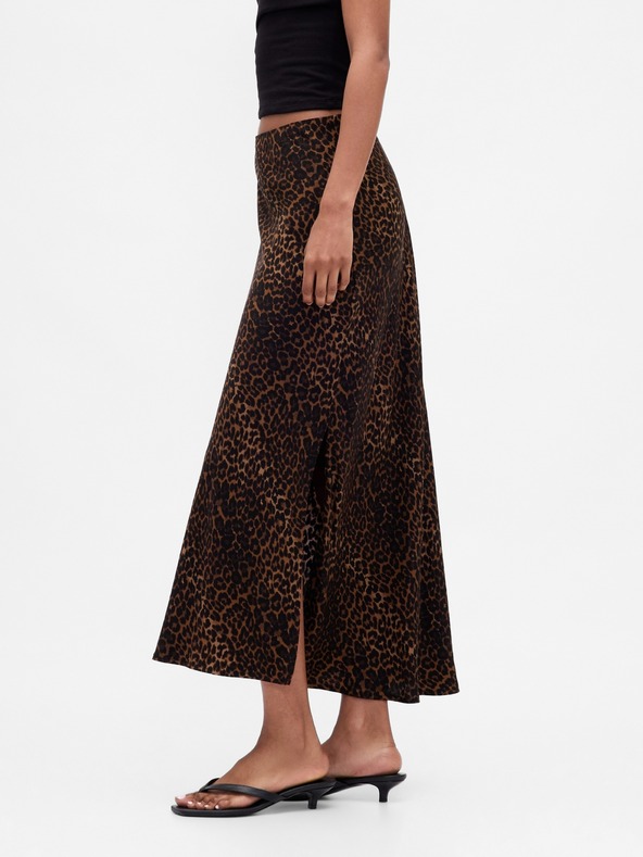 GAP Fustă maxi din satin GAP