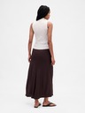 GAP Fustă maxi din satin GAP