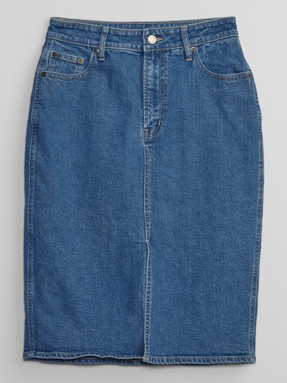 GAP Fustă denim midi pentru copii GAP