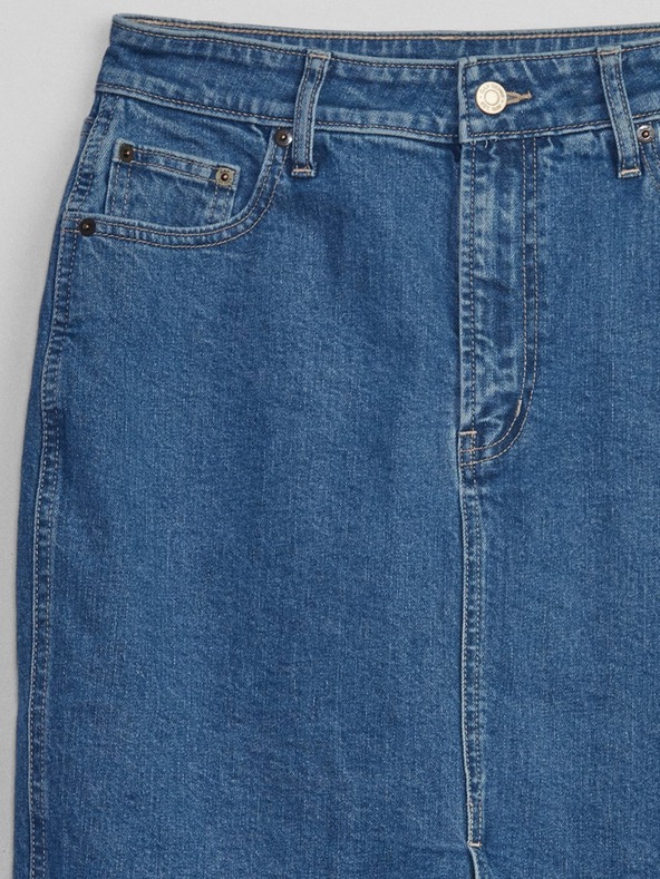 GAP Fustă denim midi pentru copii GAP