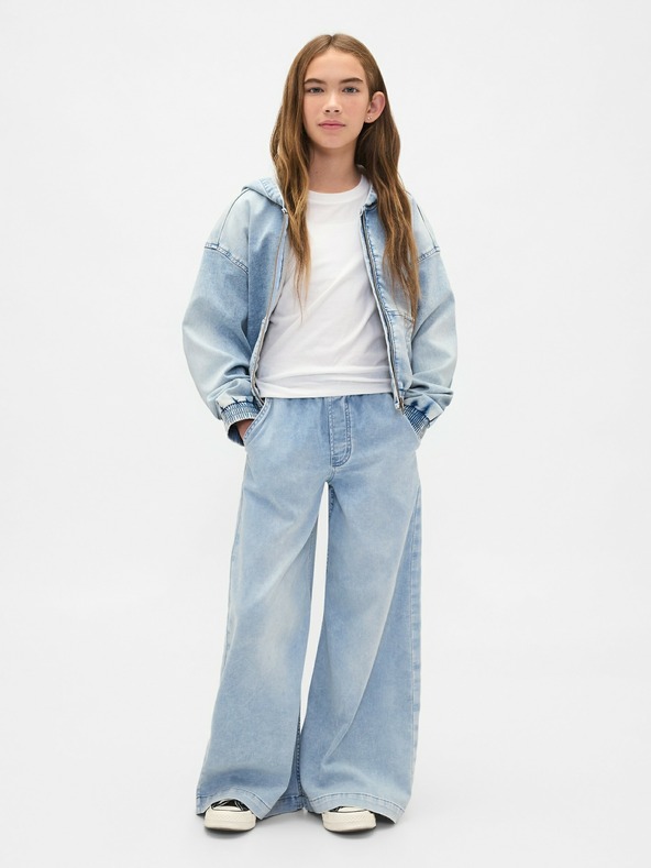 GAP Blugi Easy Pull-On Baggy pentru copii GAP