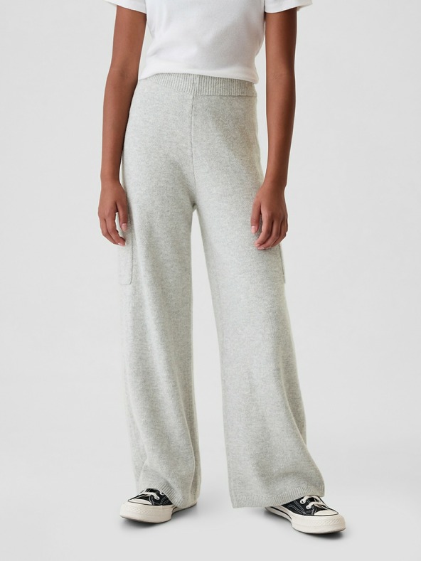 GAP Pantaloni cargo tricotați pentru copii CashSoft GAP