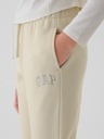 GAP Pantaloni de trening fleece logo army pentru copii GAP