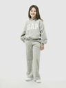 GAP Pantaloni de trening fleece logo army pentru copii GAP