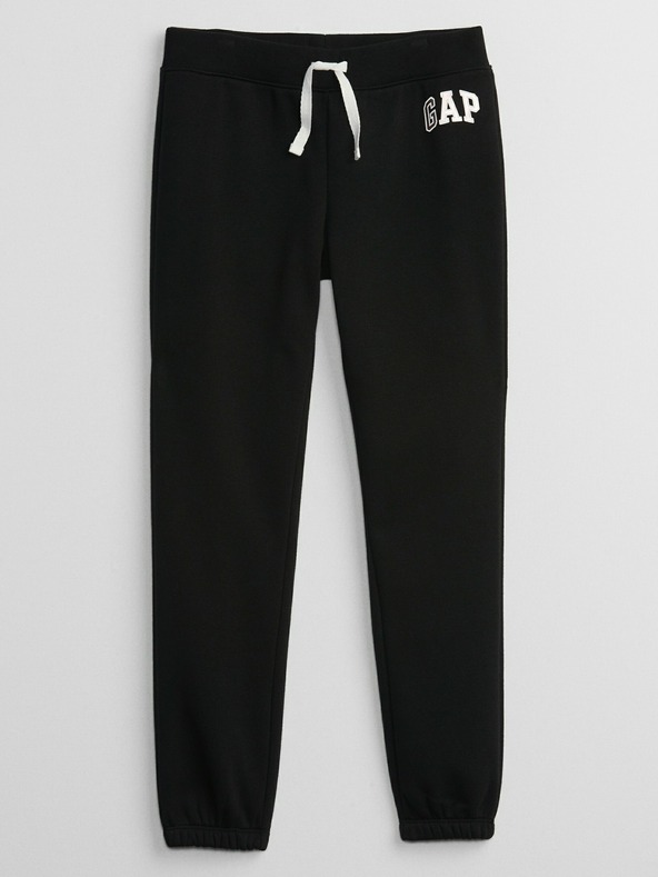 GAP Pantaloni de trening fleece logo army pentru copii GAP