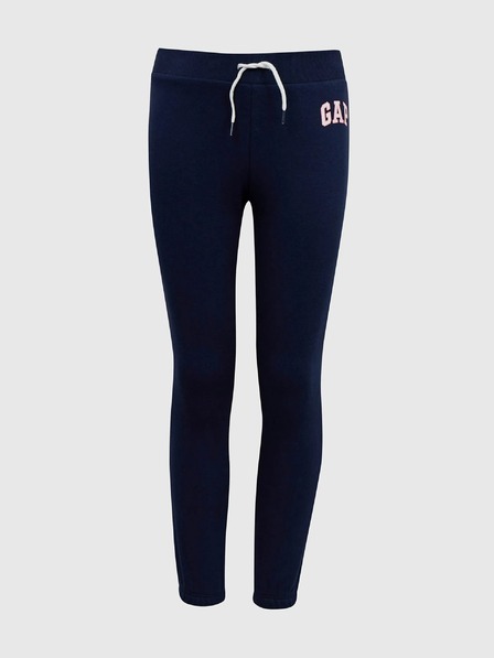 GAP Pantaloni de trening fleece logo army pentru copii GAP