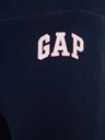 GAP Pantaloni de trening fleece logo army pentru copii GAP