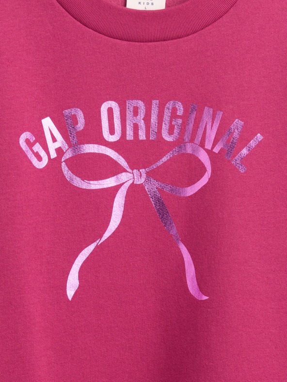 GAP Hanorac pentru copii cu logo și fleece GAP