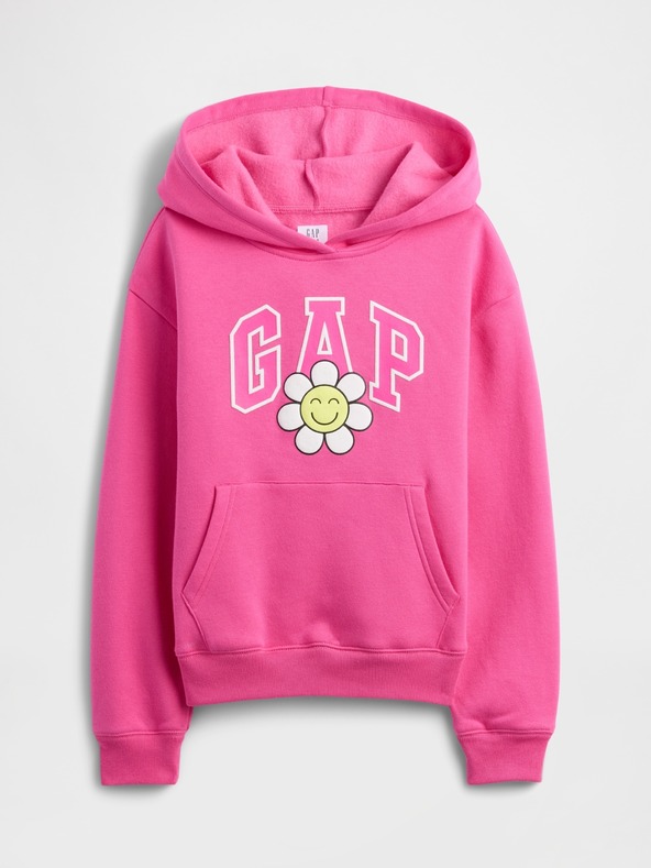 GAP Hanorac pentru copii cu logo și fleece GAP
