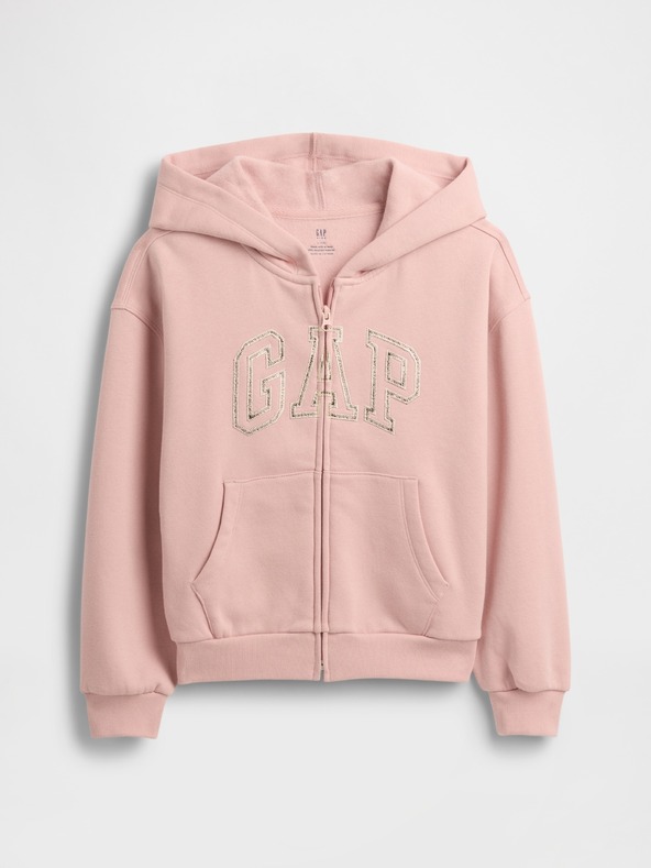 GAP Hanorac pentru copii cu logo și fleece GAP