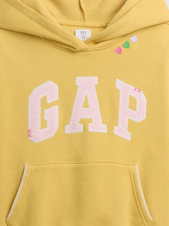 GAP Hanorac pentru copii cu logo și fleece GAP