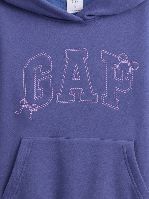 GAP Hanorac pentru copii cu logo și fleece GAP