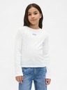 GAP Tricou pentru copii din material rib cu logo GAP