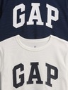 GAP Tricou cu logo pentru copii, 2 bucăți GAP