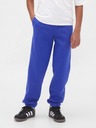 GAP Pantaloni de trening fleece logo army pentru copii GAP