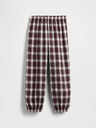 GAP Pantaloni de pijama din flanel pentru copii GAP