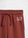 GAP Pantaloni de trening fleece logo army pentru copii GAP