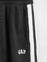 GAP Pantaloni de trening fleece logo army pentru copii GAP