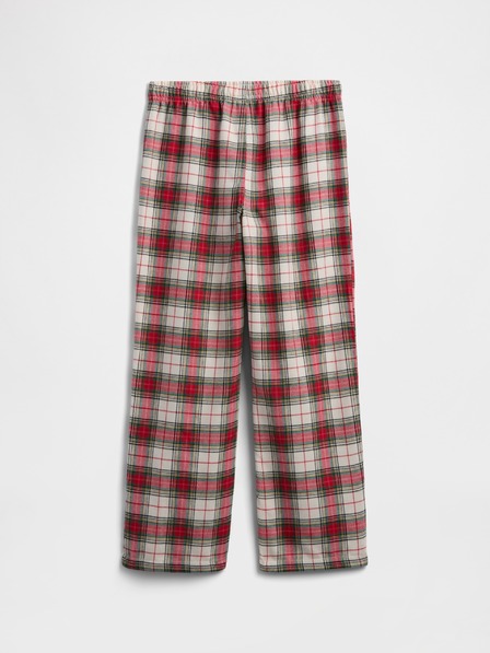 GAP Pantaloni de pijama din flanel pentru copii GAP