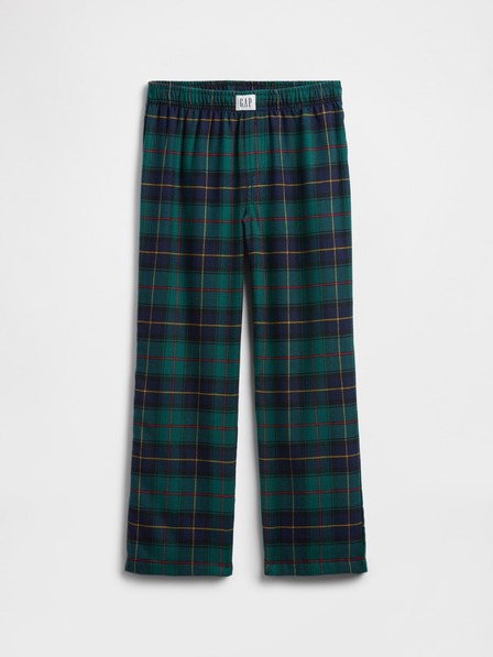 GAP Pantaloni de pijama din flanel pentru copii GAP