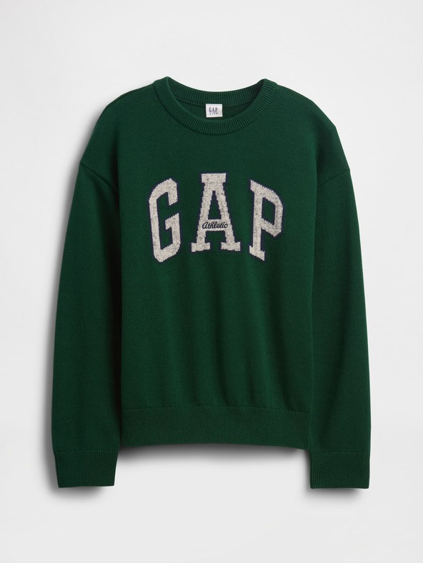 GAP Pulover cu logo pentru copii GAP