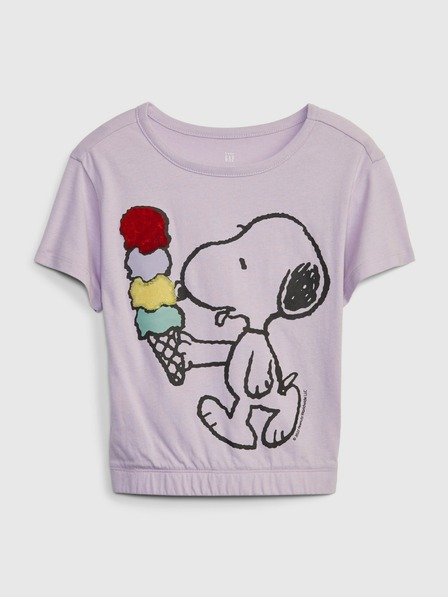GAP Tricou pentru copii Gap & Peanuts Snoopy GAP