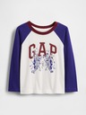 GAP Tricou cu logo pentru copii GAP