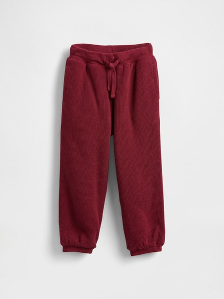 GAP Pantaloni de trening căptușiți pentru baby cu model waffle GAP