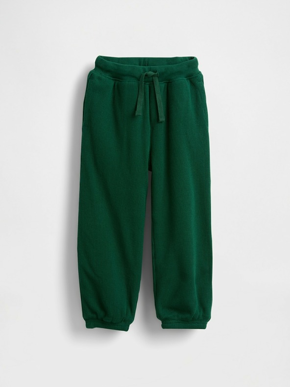 GAP Pantaloni de trening căptușiți pentru baby cu model waffle GAP