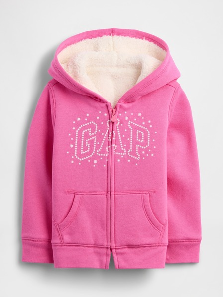 GAP Hanorac călduros baby Logo Sherpa GAP