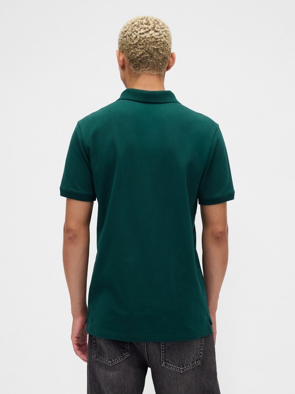 GAP Tricou polo pique cu model GAP