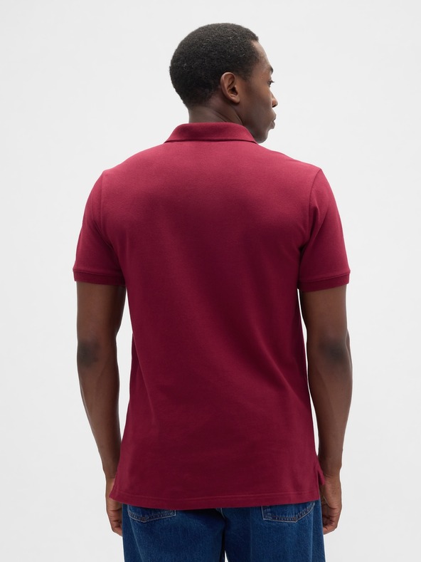 GAP Tricou polo pique cu model GAP